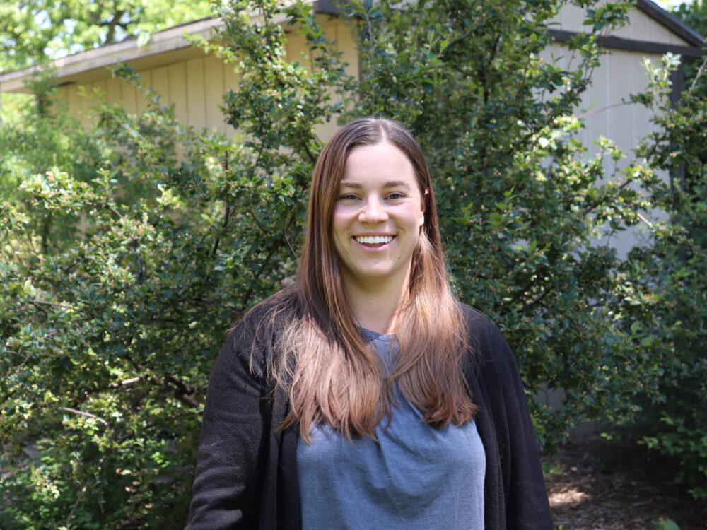 An outdoor portrait of Jackie Browne